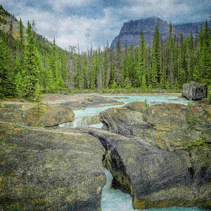 Natural Bridge Waterfall Yoho National Park by Dan Sproul Natural Bridge Waterfall Yoho National Park by Dan Sproul