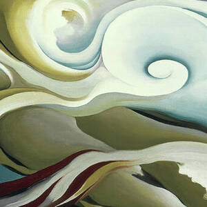 Nature Forms - Gaspe by Georgia O'Keeffe