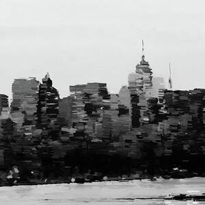 New York city in black and white by Gradify Creations New York city in black and white by Gradify Creations