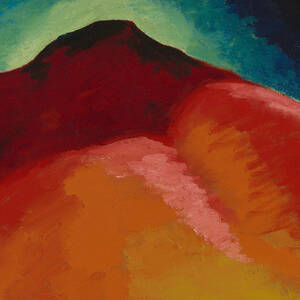 No. 22 Special - Abstract landscape by Georgia O'Keeffe by Georgia O'Keeffe No. 22 Special - Abstract landscape by Georgia O'Keeffe by Georgia O'Keeffe