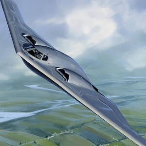 Northrop B-2 Spirit Stealth Bomber by Jack Fellows Northrop B-2 Spirit Stealth Bomber by Jack Fellows