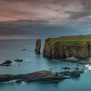 Noss Head Sunset, Scotland by Adrian Hendroff Noss Head Sunset, Scotland by Adrian Hendroff