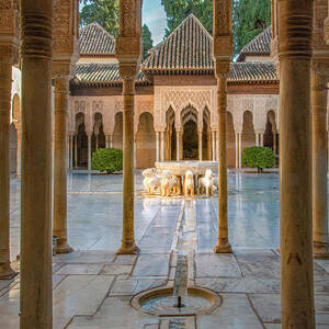 Patio de Los Leones by Rebecca Herranen