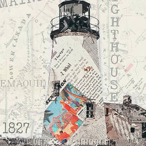 Pemaquid Lighthouse Collage by Dan Sproul Pemaquid Lighthouse Collage by Dan Sproul