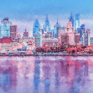 Philadelphia, Pennsylvania - 28 by AM FineArtPrints