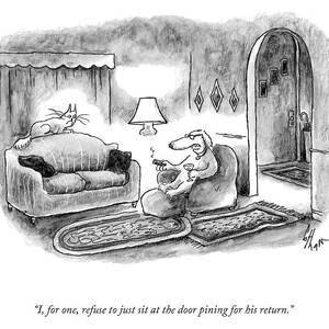 Pining for his Return by Frank Cotham