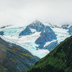 Portage Glacier Landscape by Dan Sproul