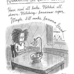 Quarantine Day Quinty Neven by Roz Chast