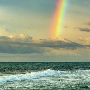 Rainbow Waves, Pensacola Beach, Florida by Beachtown Views Rainbow Waves, Pensacola Beach, Florida by Beachtown Views