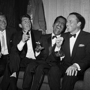Rat Pack At Carnegie Hall by Bettmann