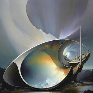 Release Into Space by Rafael Salazar