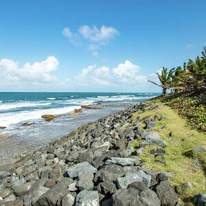 Rocky Coastline, Old San Juan, Puerto Rico by Beachtown Views Rocky Coastline, Old San Juan, Puerto Rico by Beachtown Views
