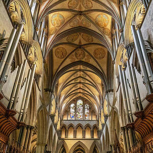 Salisbury Cathedral Organ by Shirley Mitchell
