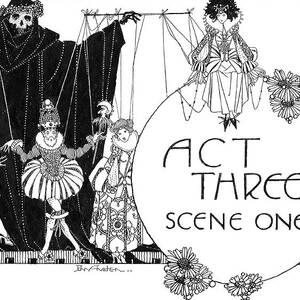 Shakespeare Hamlet illustrations by John Austen - Death and Puppets by John Archibald Austen Shakespeare Hamlet illustrations by John Austen - Death and Puppets by John Archibald Austen