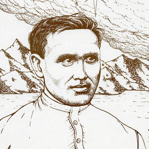 St Damien of Molokai by William Hart McNichols
