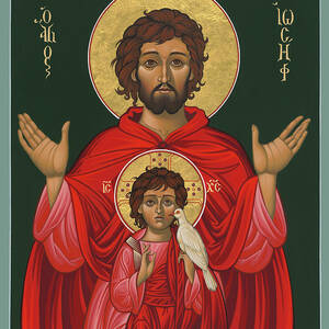 St. Joseph Shadow of the Father 039 by William Hart McNichols