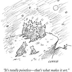 That's What Makes it Art by David Sipress That's What Makes it Art by David Sipress