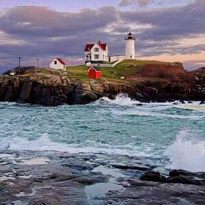 The Nubble Lighthouse, York, Maine 3 by Steven Ralser The Nubble Lighthouse, York, Maine 3 by Steven Ralser