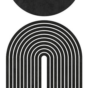Transition 01 - Minimal, Abstract  - Mid Century Modern Art by Studio Grafiikka