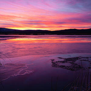 Tule Sunset by Mike Lee