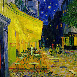 Cafe Terrace at Night by Vincent Van Gogh