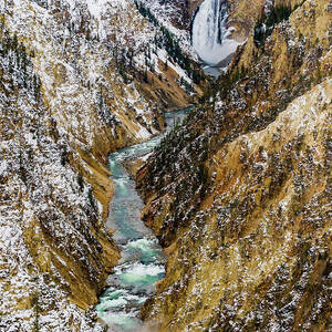 Yellowstone River Canyon by Tommy Farnsworth
