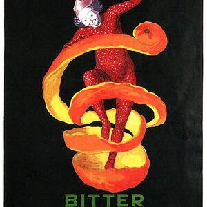 Bitter Campari - Vintage Beer Advertising Poster by Studio Grafiikka