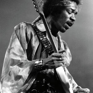 Photo Of Jimi Hendrix And Jimi Hendrix by David Redfern Photo Of Jimi Hendrix And Jimi Hendrix by David Redfern