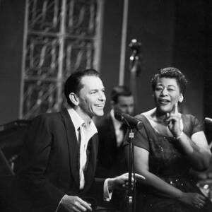 Sinatra & Fitzgerald by Hulton Archive