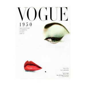 Vogue Cover Of Jean Patchett by Erwin Blumenfeld