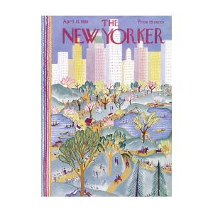 New Yorker April 21st, 1928 by Ilonka Karasz New Yorker April 21st, 1928 by Ilonka Karasz