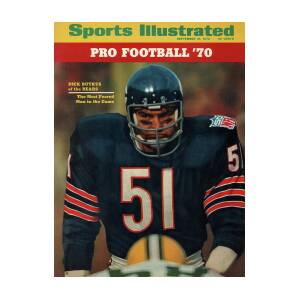 Chicago Bears Dick Butkus, 1970 Nfl Football Preview Issue Sports Illustrated Cover by Sports Illustrated Chicago Bears Dick Butkus, 1970 Nfl Football Preview Issue Sports Illustrated Cover by Sports Illustrated