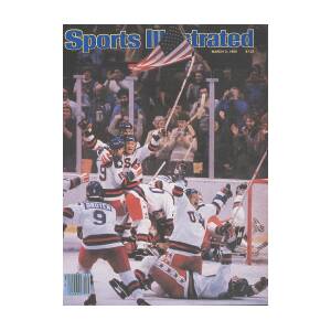 Usa Hockey, 1980 Winter Olympics Sports Illustrated Cover by Sports Illustrated Usa Hockey, 1980 Winter Olympics Sports Illustrated Cover by Sports Illustrated