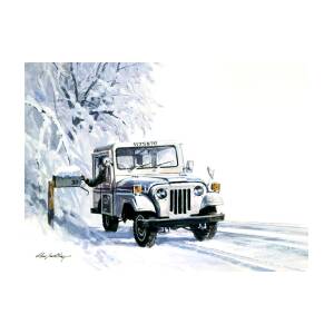 1980s U.S. Postal Service Jeep by John Swatsley