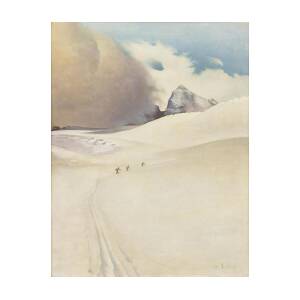 Above the Hallstatt Glacier, Dachstein, Austria by Franz Sedlacek by Franz Sedlacek