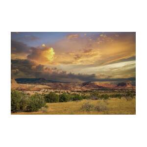 New Mexico Landscape - Abiquiu Southwest Territory by Rebecca Herranen