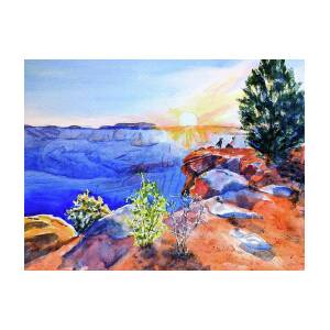 Zion National Park Sunset by Carlin Blahnik CarlinArtWatercolor
