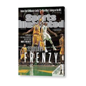 Boston Celtics Vs Los Angeles Lakers Sports Illustrated Cover Acrylic Print by Sports Illustrated