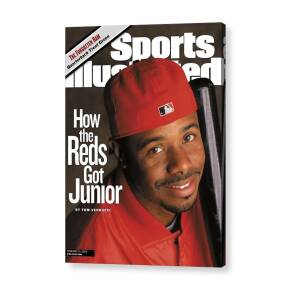 Cincinnati Reds Ken Griffey Jr Sports Illustrated Cover Acrylic Print by Sports Illustrated Cincinnati Reds Ken Griffey Jr Sports Illustrated Cover Acrylic Print by Sports Illustrated