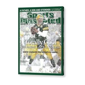 Green Bay Packers Qb Brett Favre, 2008 Nfc Divisional Sports Illustrated Cover Acrylic Print by Sports Illustrated Green Bay Packers Qb Brett Favre, 2008 Nfc Divisional Sports Illustrated Cover Acrylic Print by Sports Illustrated