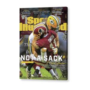 This Is Not A Sack Safer Vs Softer Sports Illustrated Cover Acrylic Print by Sports Illustrated This Is Not A Sack Safer Vs Softer Sports Illustrated Cover Acrylic Print by Sports Illustrated