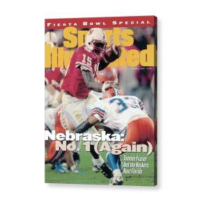 University Of Nebraska Qb Tommie Frazier, 1996 Tostitos Sports Illustrated Cover Acrylic Print by Sports Illustrated