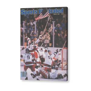 Usa Hockey, 1980 Winter Olympics Sports Illustrated Cover Acrylic Print by Sports Illustrated Usa Hockey, 1980 Winter Olympics Sports Illustrated Cover Acrylic Print by Sports Illustrated