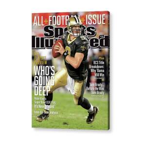 Whos Going Deep 2012 Nfl Playoff Preview Issue Sports Illustrated Cover Acrylic Print by Sports Illustrated Whos Going Deep 2012 Nfl Playoff Preview Issue Sports Illustrated Cover Acrylic Print by Sports Illustrated