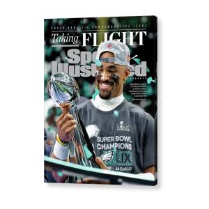 Philadelphia Eagles Super Bowl LIX Championship Cover Featuring Jalen Hurts Acrylic Print by Sports Illustrated Philadelphia Eagles Super Bowl LIX Championship Cover Featuring Jalen Hurts Acrylic Print by Sports Illustrated