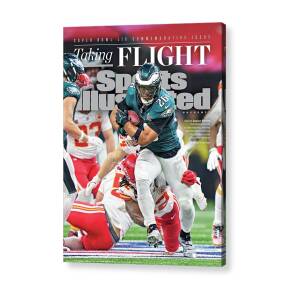 Philadelphia Eagles Super Bowl LIX Championship Cover Featuring Saquon Barkley Acrylic Print by Sports Illustrated Philadelphia Eagles Super Bowl LIX Championship Cover Featuring Saquon Barkley Acrylic Print by Sports Illustrated