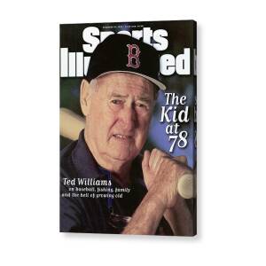 Ted Williams, Baseball Sports Illustrated Cover Acrylic Print by Sports Illustrated