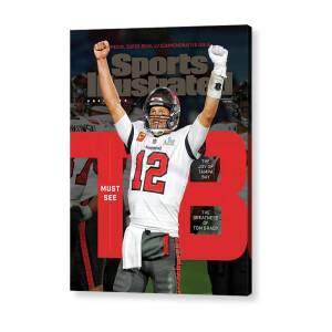 Tampa Bay Bucs Tom Brady Super Bowl LV Commemorative Issue Cover Acrylic Print by Sports Illustrated Tampa Bay Bucs Tom Brady Super Bowl LV Commemorative Issue Cover Acrylic Print by Sports Illustrated