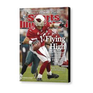 Arizona Cardinals Qb Kurt Warner, 2009 Nfc Championship Sports Illustrated Cover Canvas Print by Sports Illustrated Arizona Cardinals Qb Kurt Warner, 2009 Nfc Championship Sports Illustrated Cover Canvas Print by Sports Illustrated