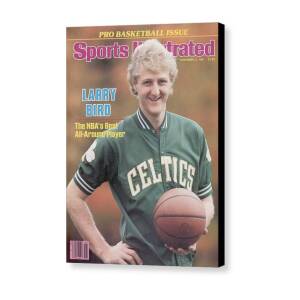 Boston Celtics Larry Bird, 1981 Nba Preview Sports Illustrated Cover Canvas Print by Sports Illustrated